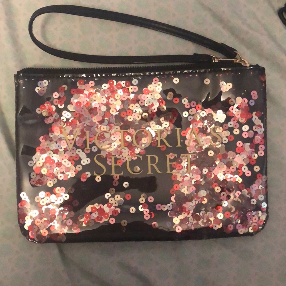 Victoria secret large wristlet